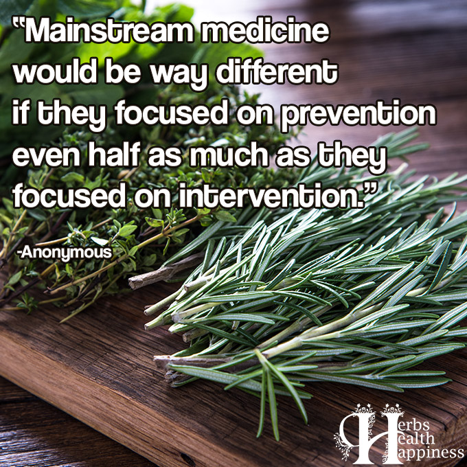 Mainstream Medicine Would Be Way Different If They Focused On Prevention