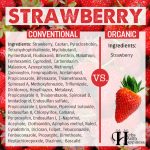 Strawberry – Conventional vs Organic