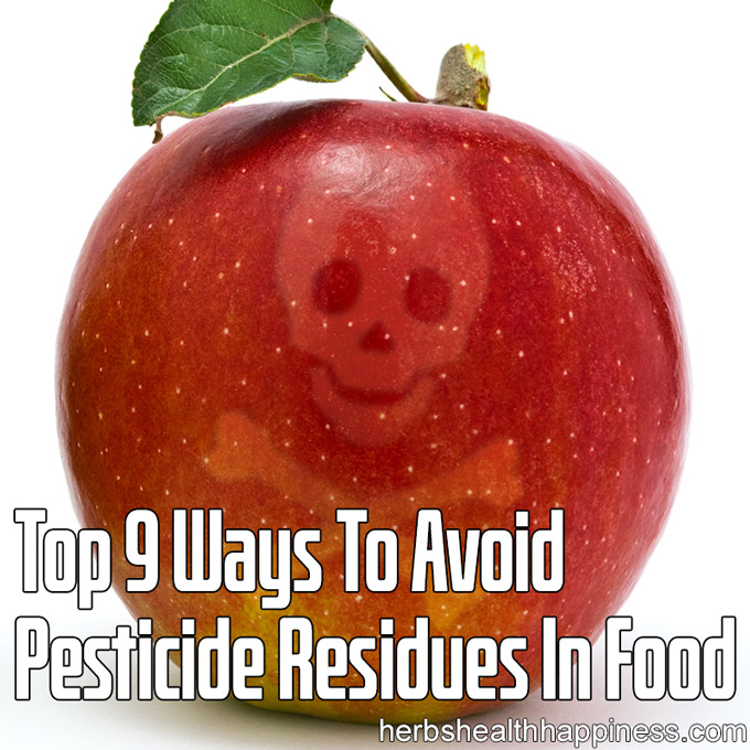9 Ways To Avoid Pesticides In Food