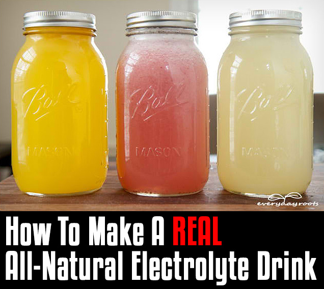 How To Make An All-Natural Electrolyte Drink