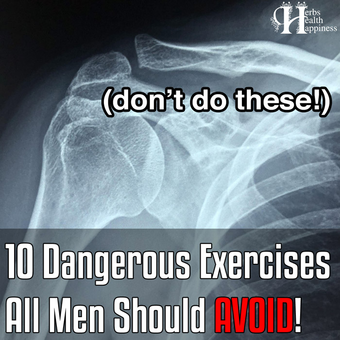 10 Dangerous Exercises All Men Should AVOID