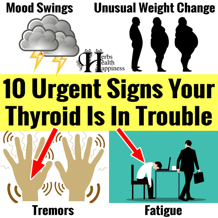 10 Urgent Signs Your Thyroid Is In Trouble