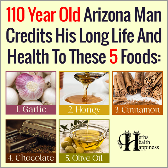 110 Year Old Arizona Man Credits His Long Life And Health To These 5 Foods