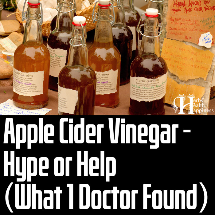 Apple Cider Vinegar (ACV) - Hype or Help - What 1 Doctor Found