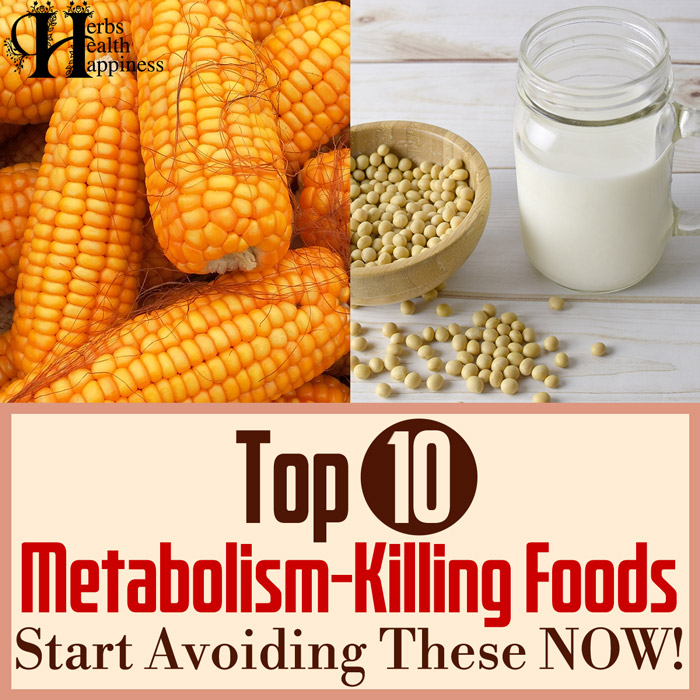 Top 10 Metabolism-Killing Foods To Start Avoiding NOW