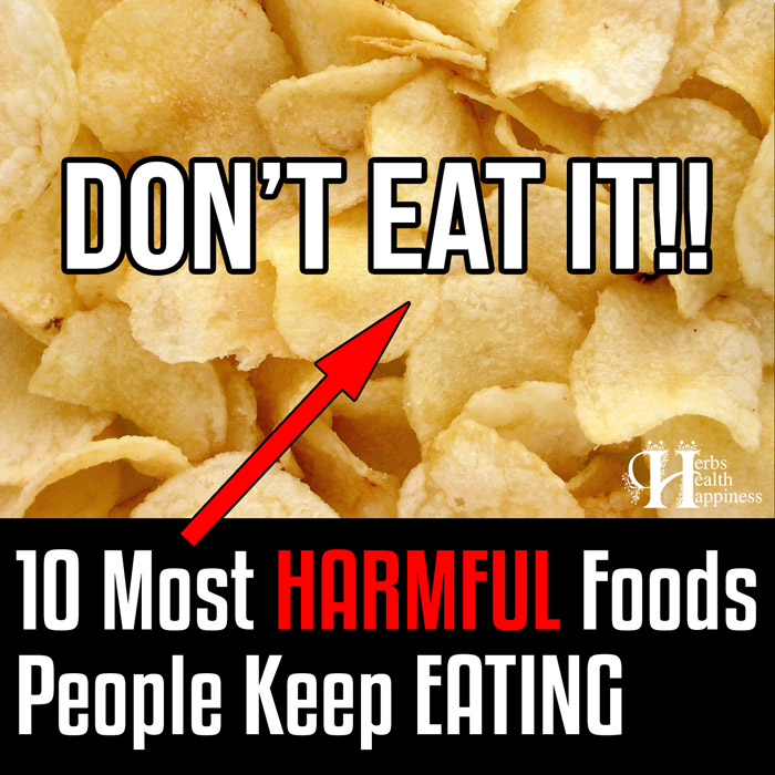 Top 10 Most HARMFUL Foods People Keep EATING