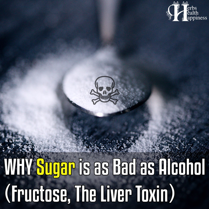 WHY Sugar is as Bad as Alcohol (Fructose, The Liver Toxin)