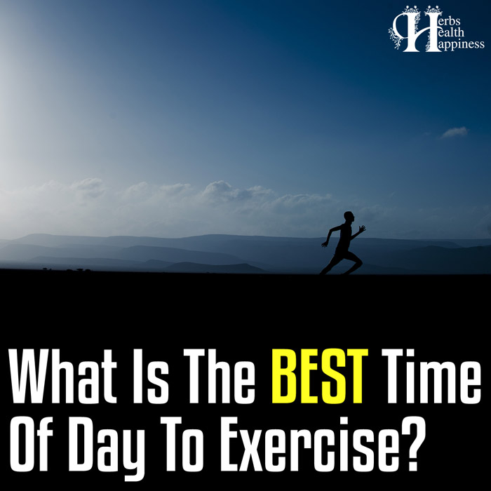 What Is The Best Time Of Day To Exercise